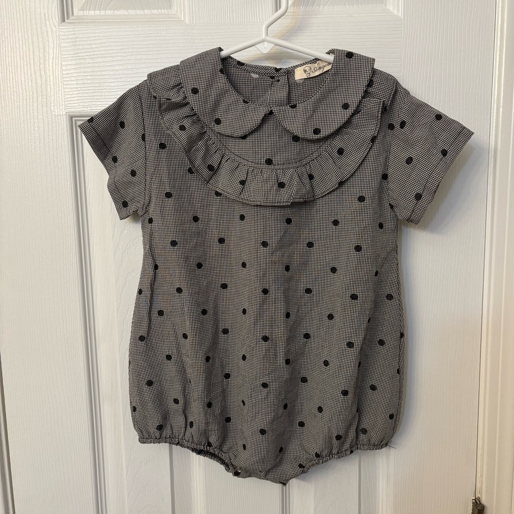 Angou Vintage Bubble Romper 18-24 Month Size 90